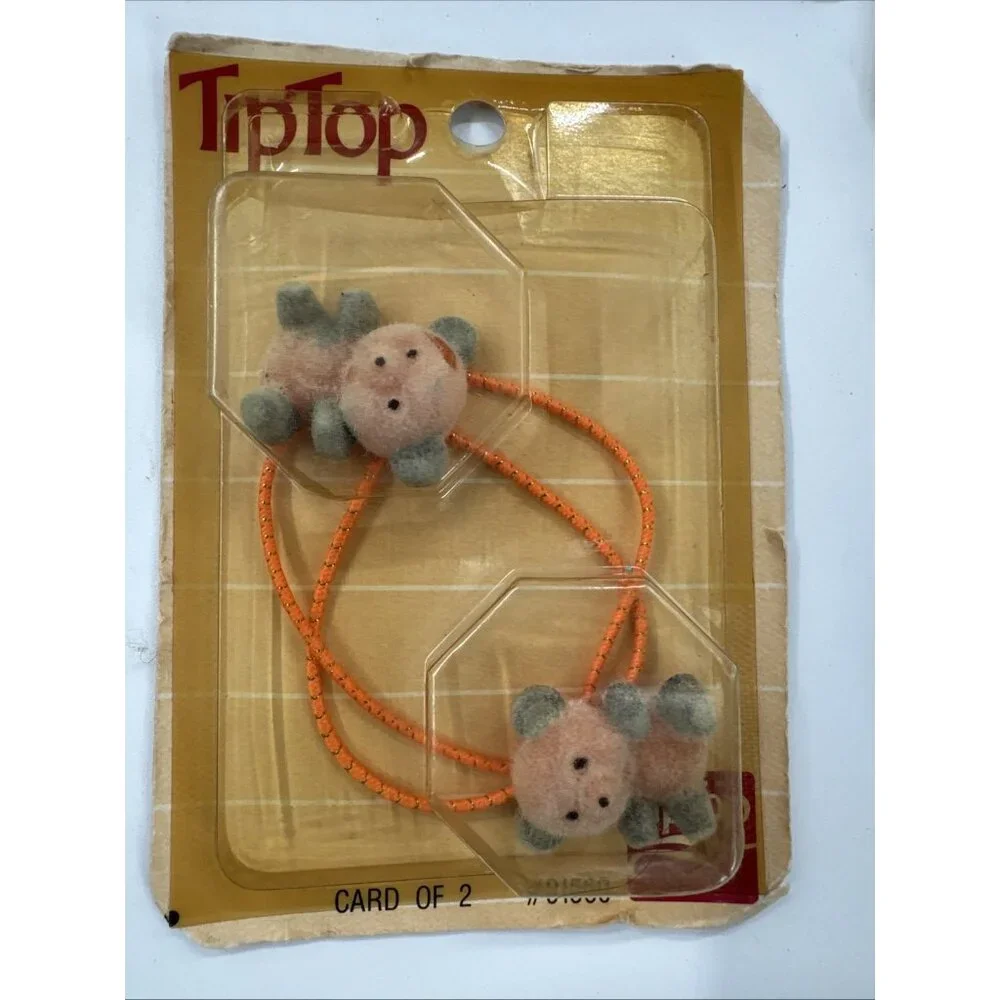 Vintage Goodys Tip Top Little Mermaid Ponytail Holders Lot of 28 80s 90s USA NOS